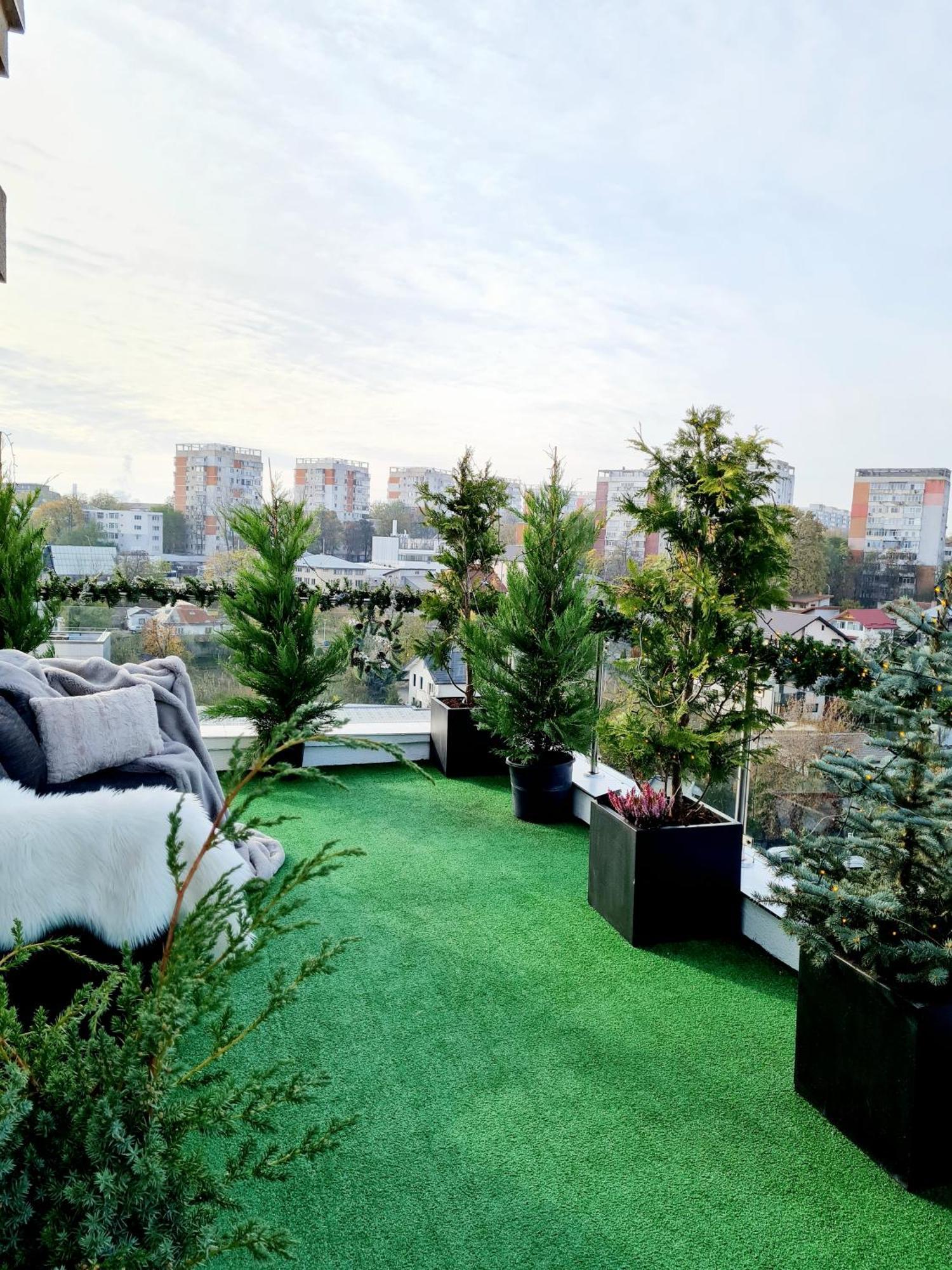Penthouse View Aeroport Iasi 아파트 외부 사진